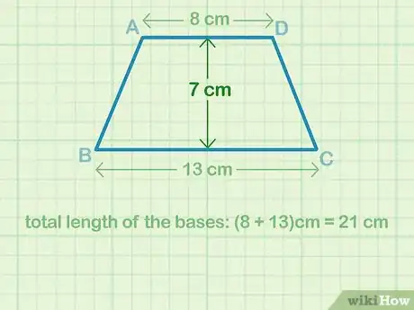 Image titled Calculate the Area of a Trapezoid Step 2