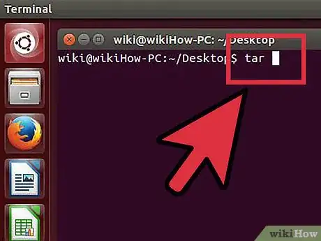 Image titled Extract Tar Files in Linux Step 3
