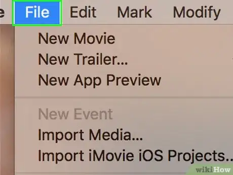 Image titled Add a Video on iMovie Step 3