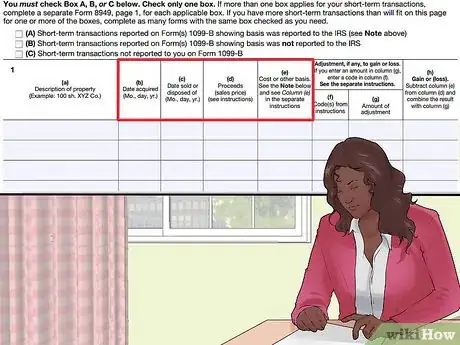 Image titled Complete a Schedule D Form Step 2