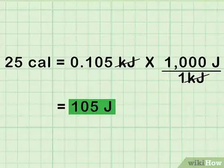 Image titled Convert Kilojoules to Calories Step 7