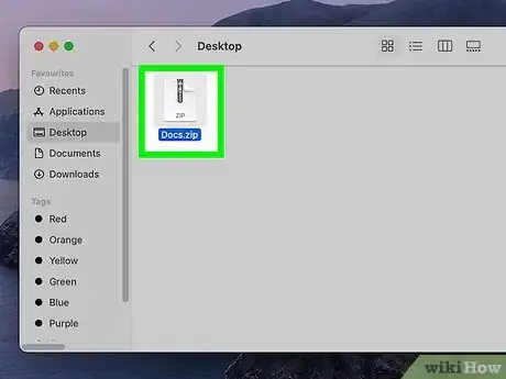 Image titled Unzip a .Zip File on a Mac Step 11