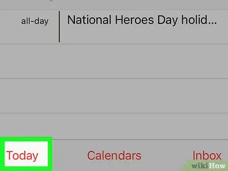 Image titled Use the iPhone's Calendar App Step 2