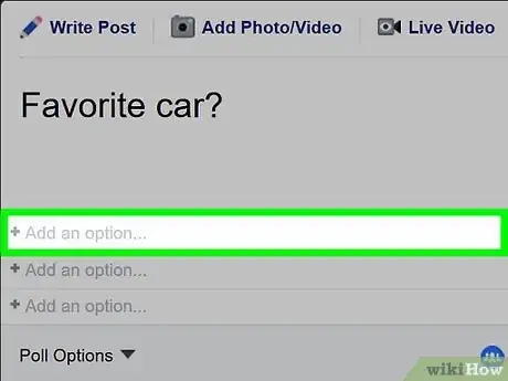 Image titled Ask a Question on Facebook Step 7