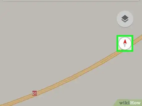 Image titled Find North on Google Maps on Android Step 3