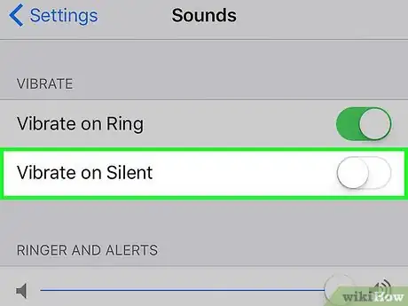Image titled Put an iPhone on Silent Step 3