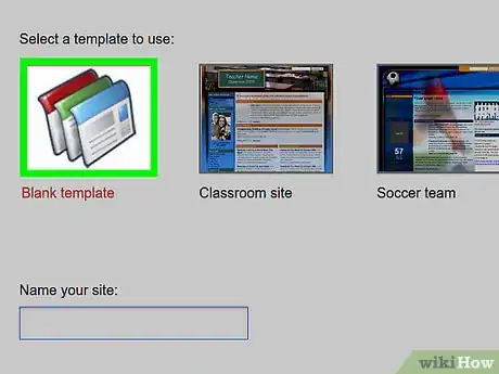 Image titled Create a Website Using Google Sites Step 3