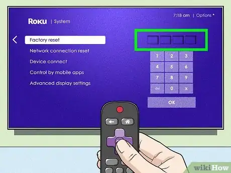 Image titled Remove a Roku Account from a TV Step 8