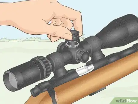 Image titled Use Adjustable Objective Rifle Scopes Step 4