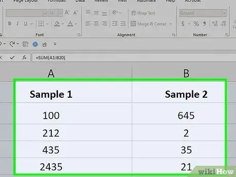 Image titled Add Up Columns in Excel Step 11