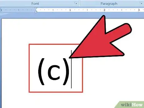 Image titled Type the Copyright Sign Step 3