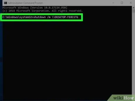 Image titled Shut Down or Restart Another Computer Using CMD Step 6