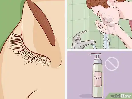 Image titled Shower with Eyelash Extensions Step 5