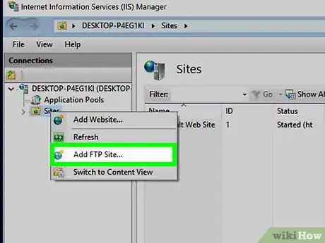 Image titled Create an FTP Server on PC or Mac Step 19