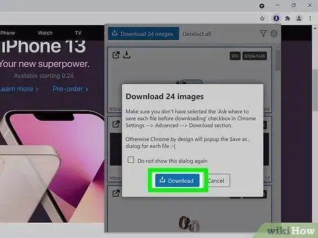 Image titled Download All Images on a Web Page at Once Step 21