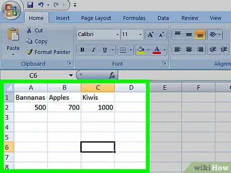 Image titled Use Vlookup With an Excel Spreadsheet Step 2