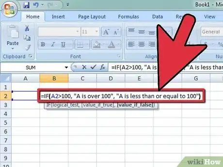 Image titled Use the IF Function in Spreadsheets Step 9