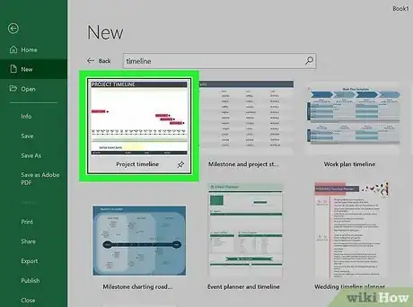 Image titled Create a Timeline in Excel Step 9