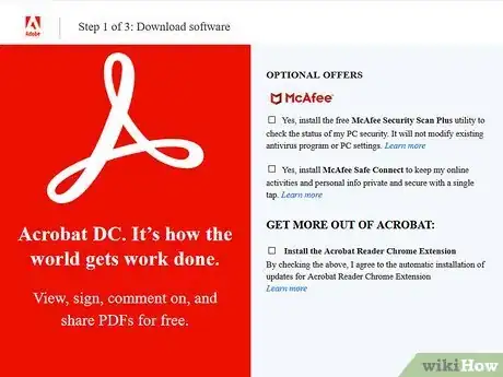 Image titled Install Adobe Acrobat Reader Step 1