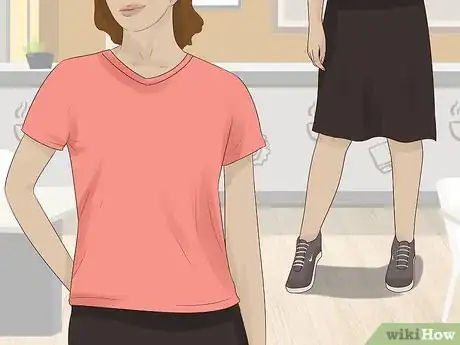 Image titled Wear a Black Skirt Step 1