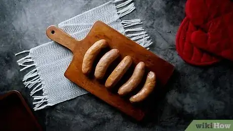 Image titled Oven Cook Sausages Step 1