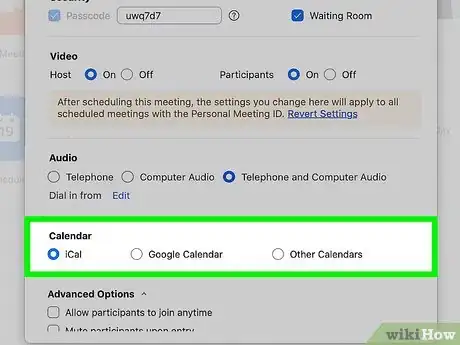 Image titled Schedule a Meeting in Zoom Step 9