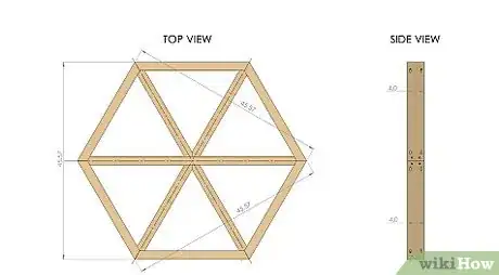 Image titled Build a Hexagon Picnic Table Step 10