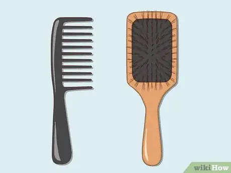 Image titled Comb Curly Hair Step 7