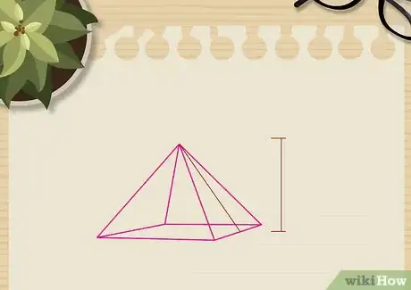 Image titled Calculate the Volume of a Square Pyramid Step 05