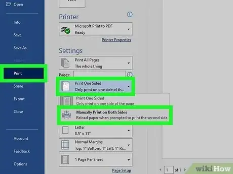 Image titled Print Double Sided Step 1