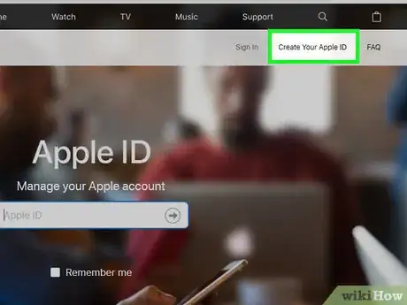 Image titled Create an Apple ID Without a Credit Card Step 2