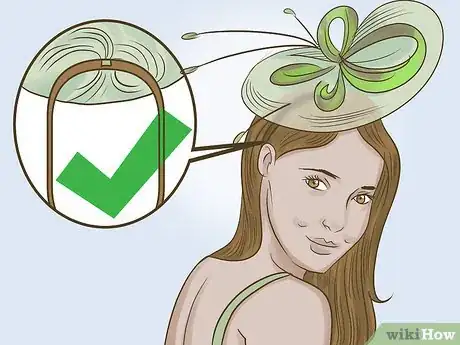 Image titled Wear a Fascinator Step 11