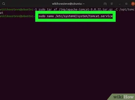 Image titled Install Tomcat in Ubuntu Step 13