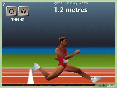 Image titled Play Qwop Step 2