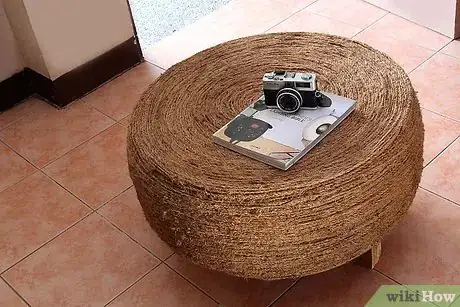 Image titled Make a Living Room Table from an Old Tire Step 8