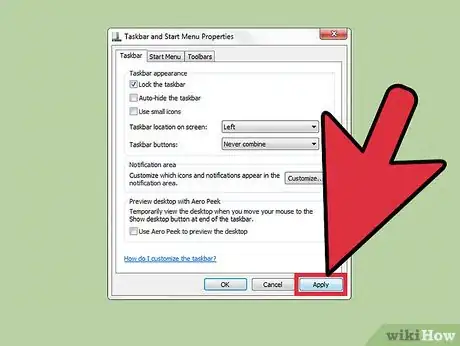 Image titled Change the Position of the Taskbar in Windows 7 Step 3