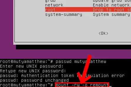 Image titled Reset Forgotten Password in Linux Step 4