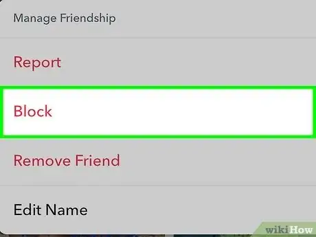 Image titled Block Someone on Snapchat Step 25