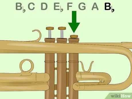 Image titled Play the B Flat Scale on a Trumpet Step 8