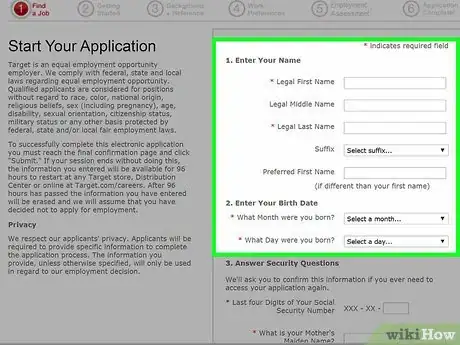 Image titled Apply for a Job at Target Step 7
