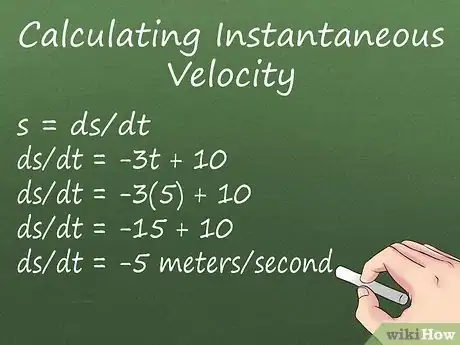 Image titled Calculate Instantaneous Velocity Step 4