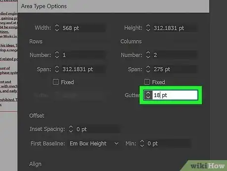 Image titled Set up Columns in Illustrator Step 10