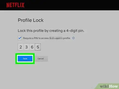 Image titled Set a Pin for a Netflix Profile Step 6