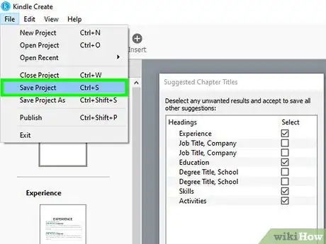 Image titled Create a Kindle Book Step 14