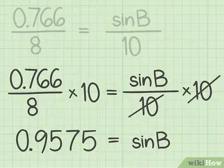 Image titled Use the Laws of Sines and Cosines Step 15