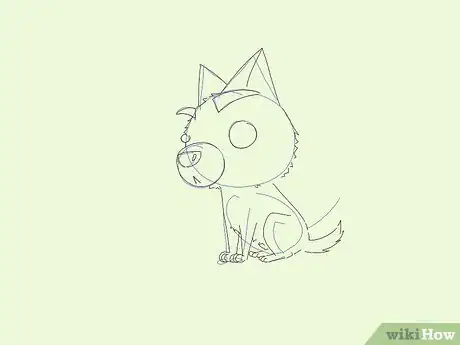 Image titled Draw a Cartoon Dog Step 5