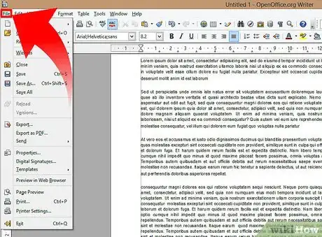 Image titled Use OpenOffice.org Writer Step 15