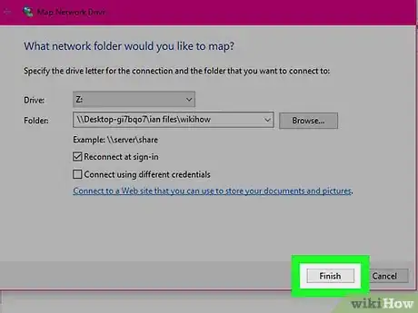 Image titled Map a Network Drive Step 11