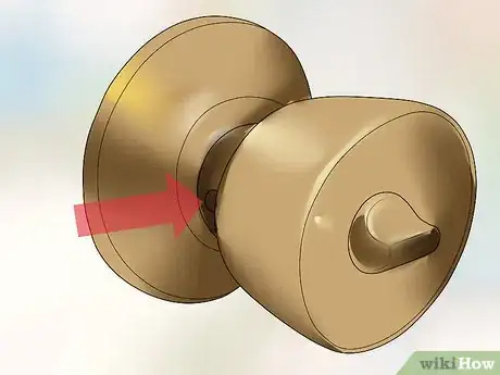 Image titled Remove a Knobset Lock Step 1