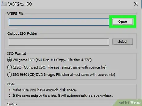 Image titled Convert WBFS to ISO Using the WBFS‐to‐ISO Converter App Step 5